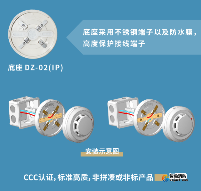 海湾消防IP系列底座